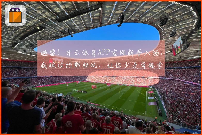 避雷!开云体育APP官网新手入场,我踩过的那些坑,让你少走弯路拿捏新手福利